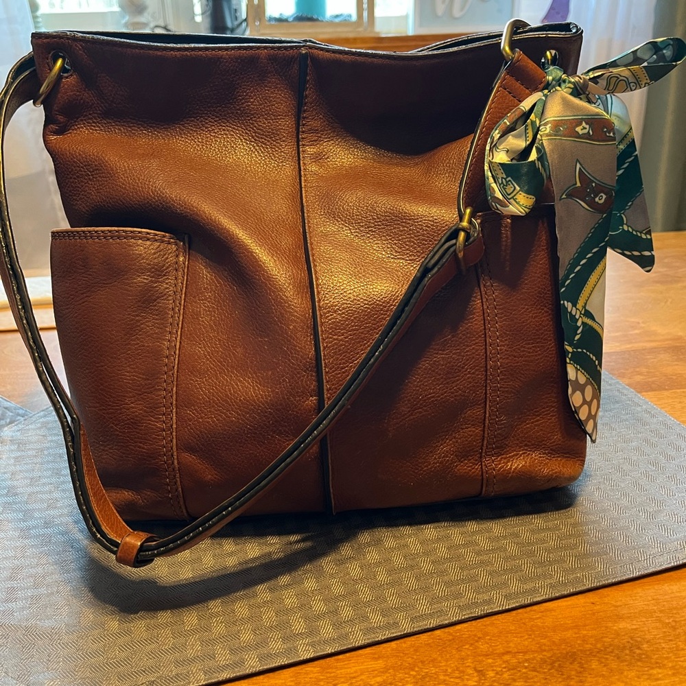 Fossil  vintage bucket/hobo JESSIE bag